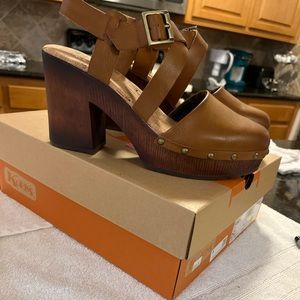 Korks WENDY Tan Wedge heels